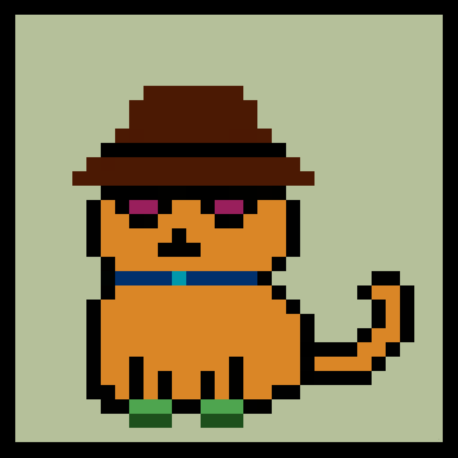Lazy Kitties #1162 static token preview
