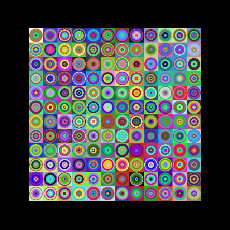 Bulls Eye #34 static token preview