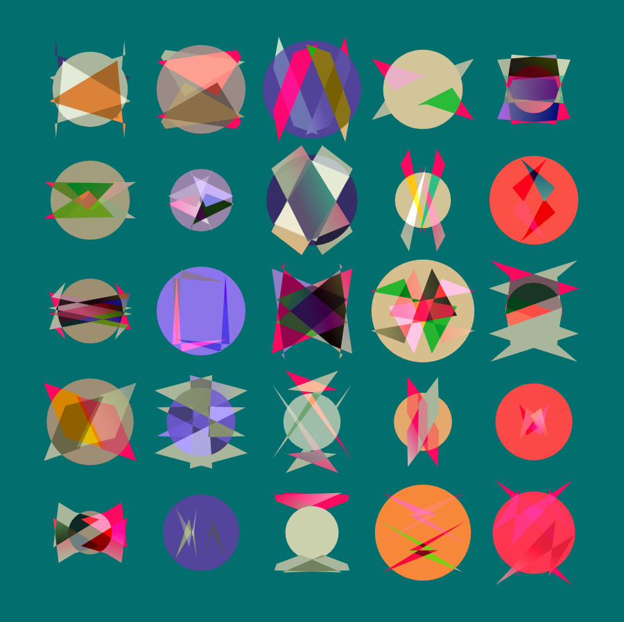 Grid In Motion #169 static NFT preview