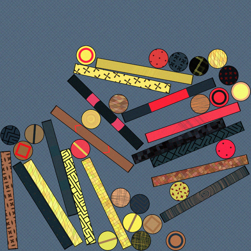 Collisions: Art plus Physics #7 static token preview