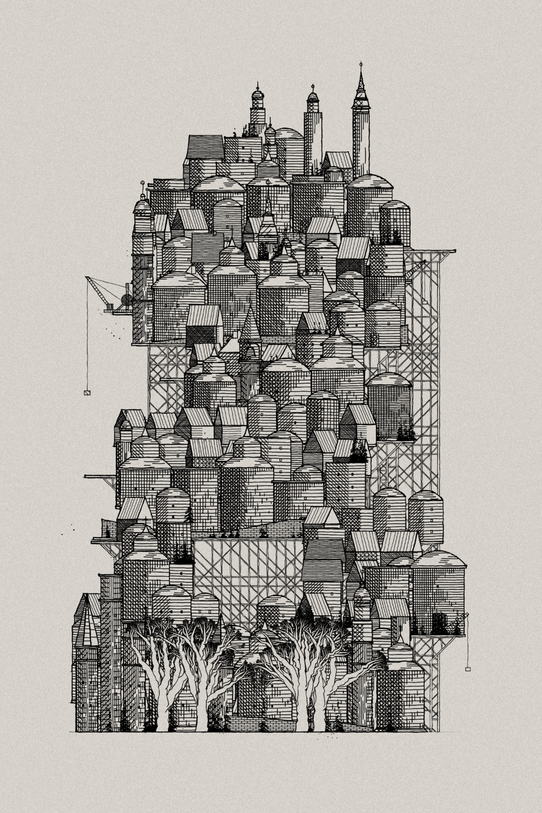 The City #164 static NFT preview