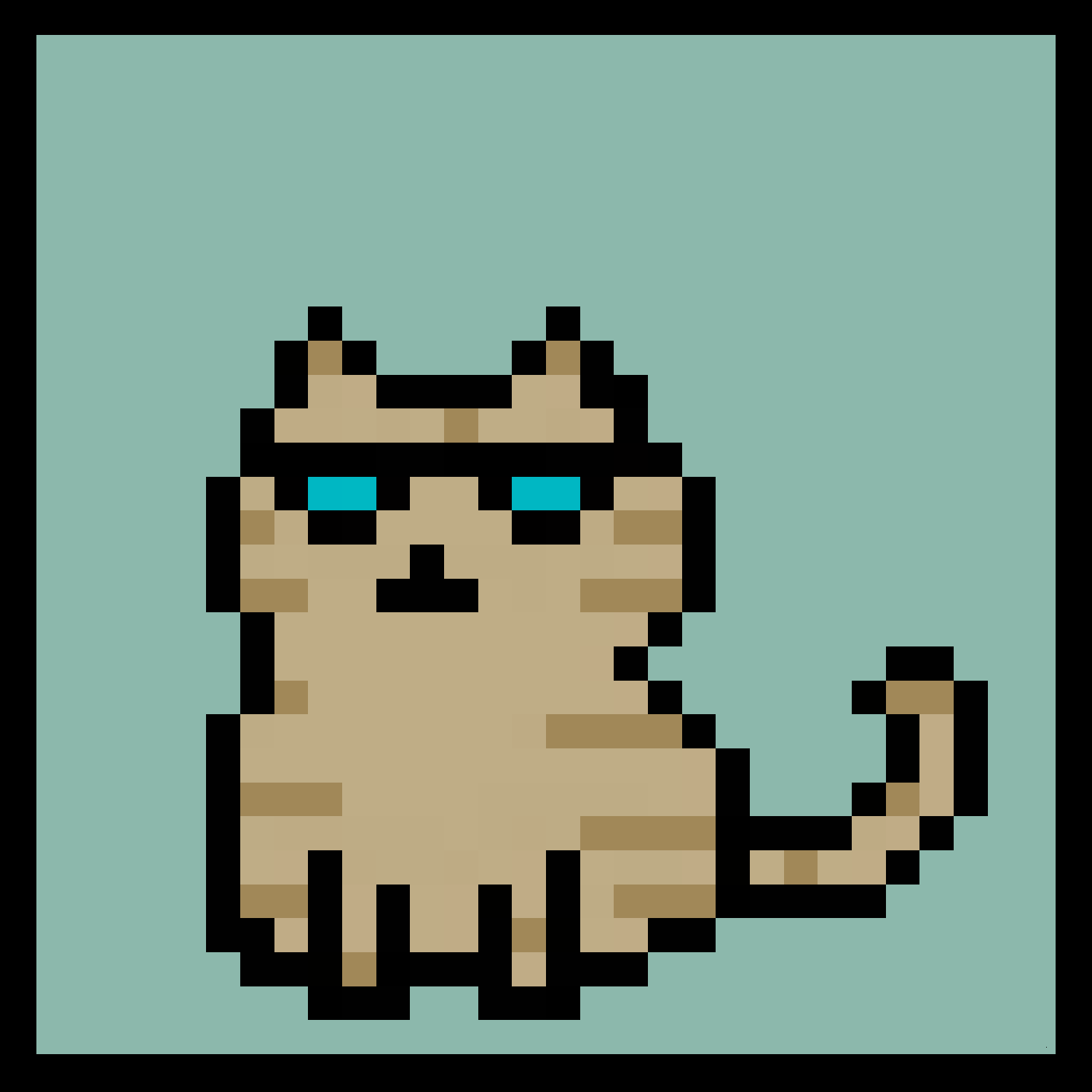 Lazy Kitties #787 static token preview