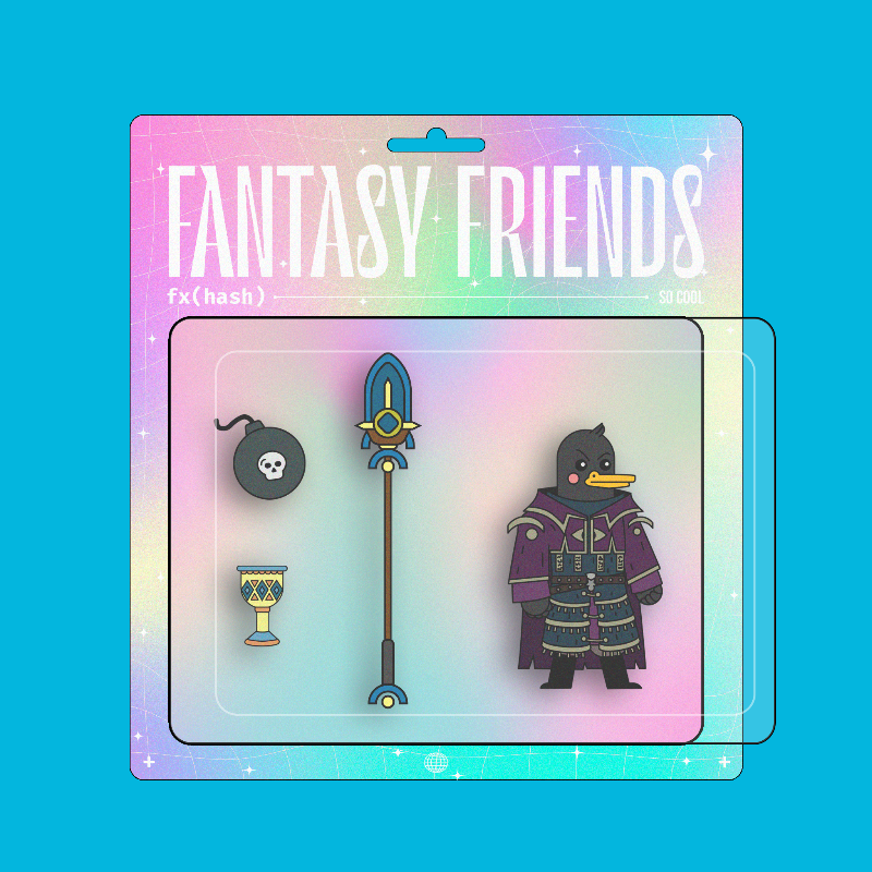 Fantasy Friends #52 static token preview