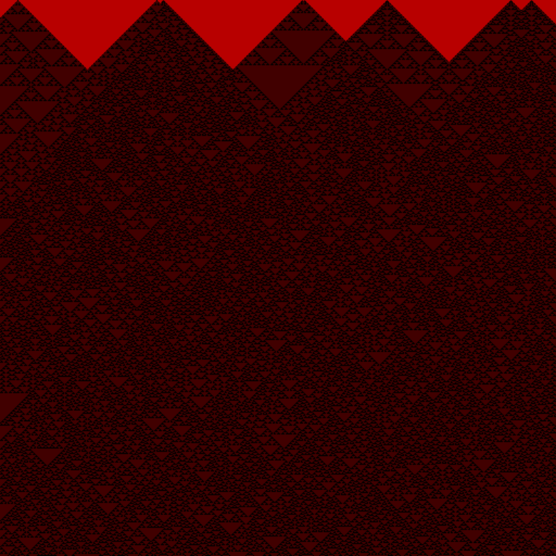 Totalistic Cellular Automata #500 static NFT preview