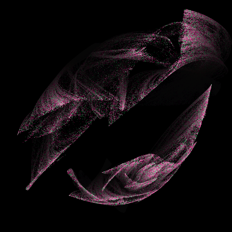 Fractal Amoeba #156 static token preview