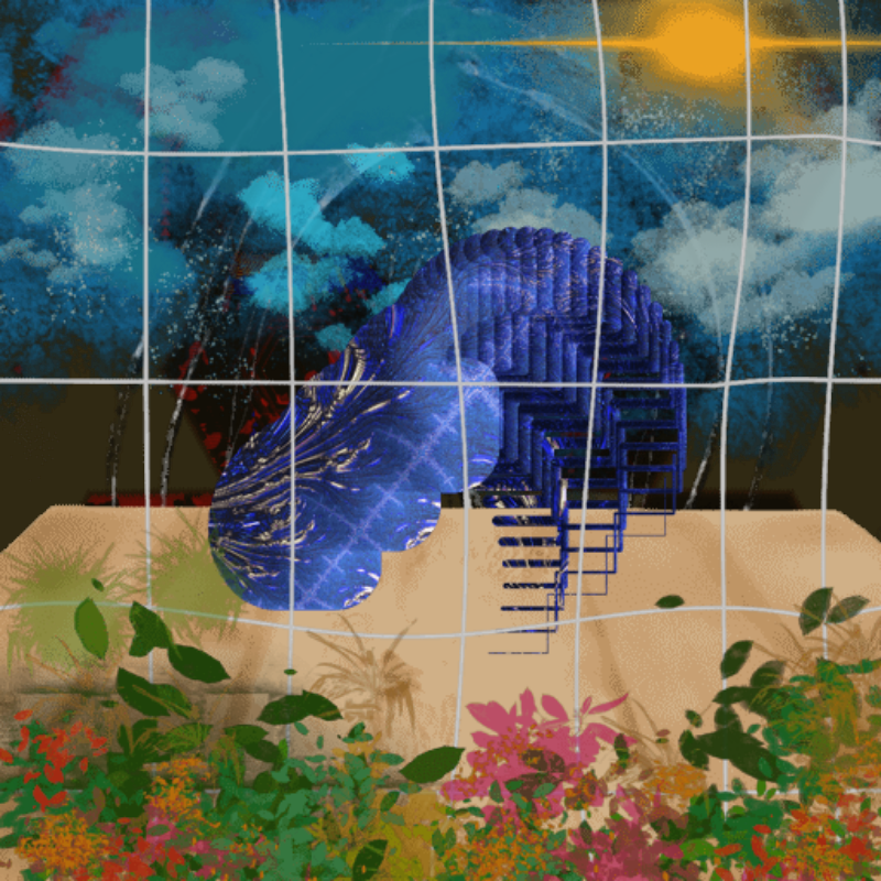 Geometric Garden #85 static token preview