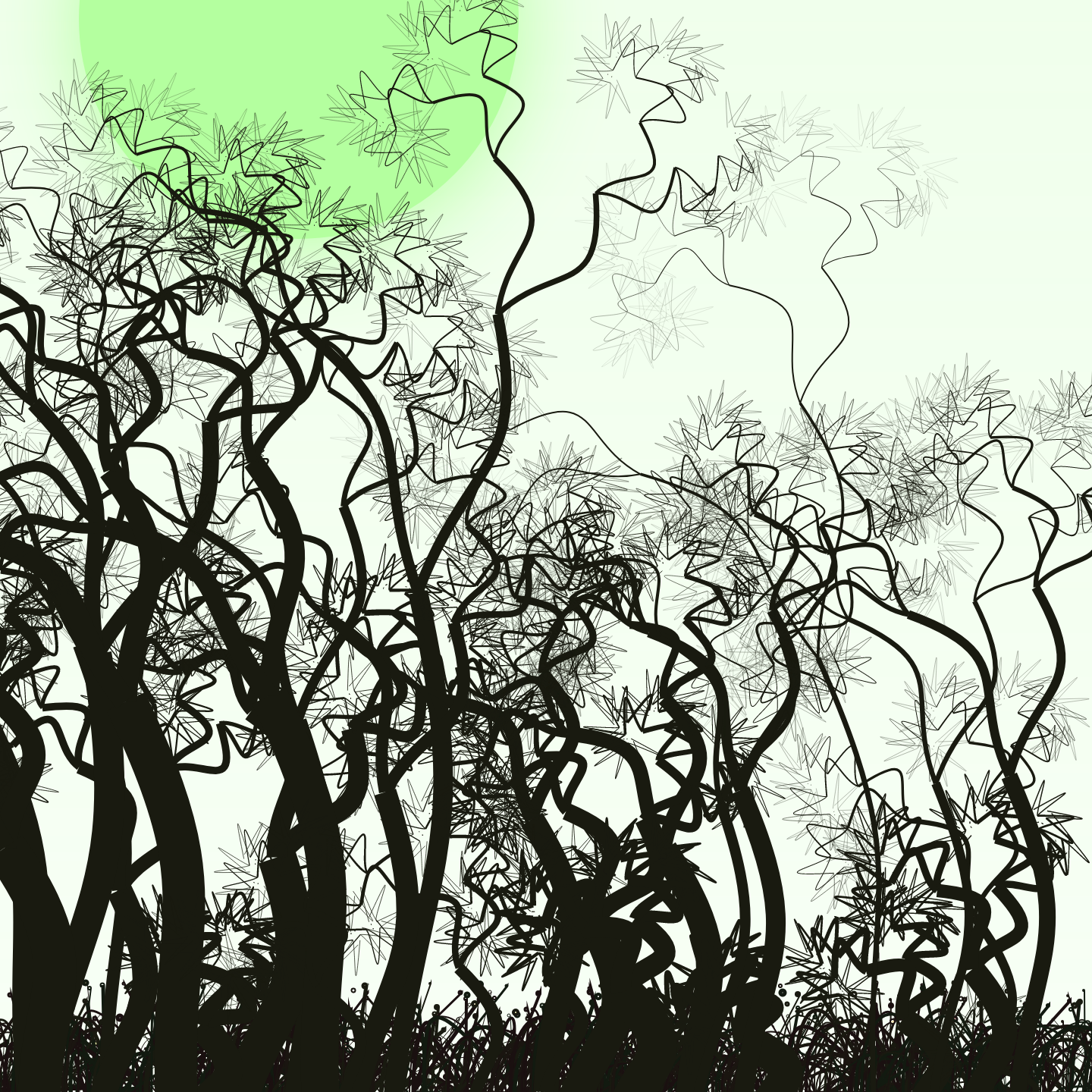 Wildwood Forest #536 static NFT preview