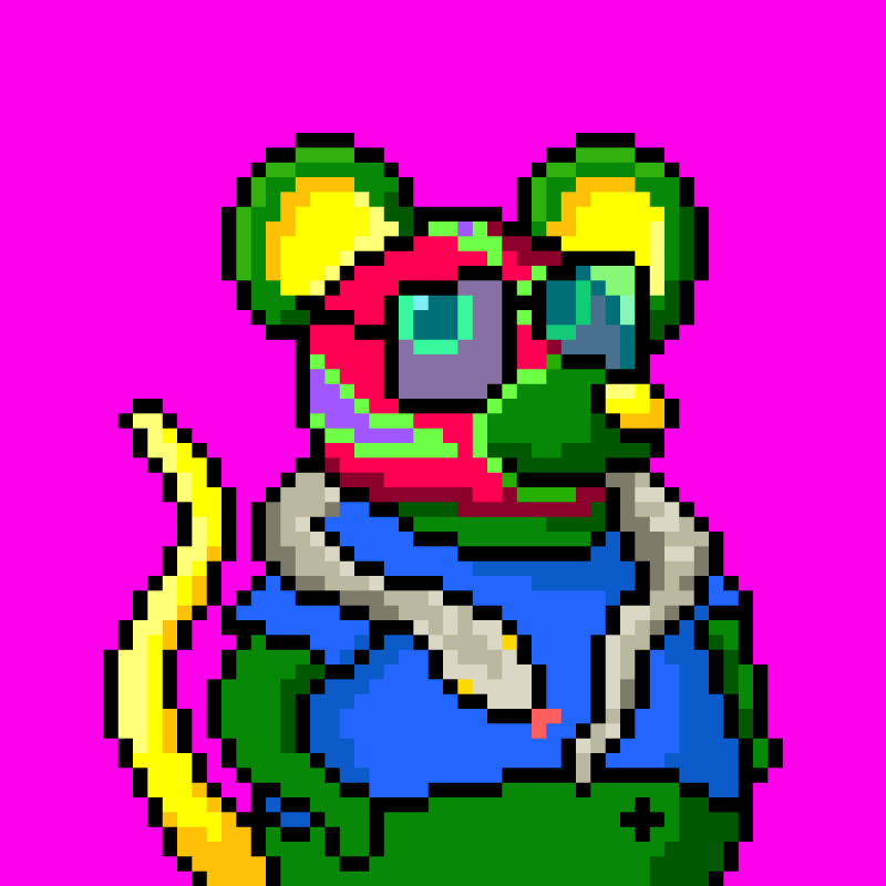 XTZ-Rat #116 static NFT preview
