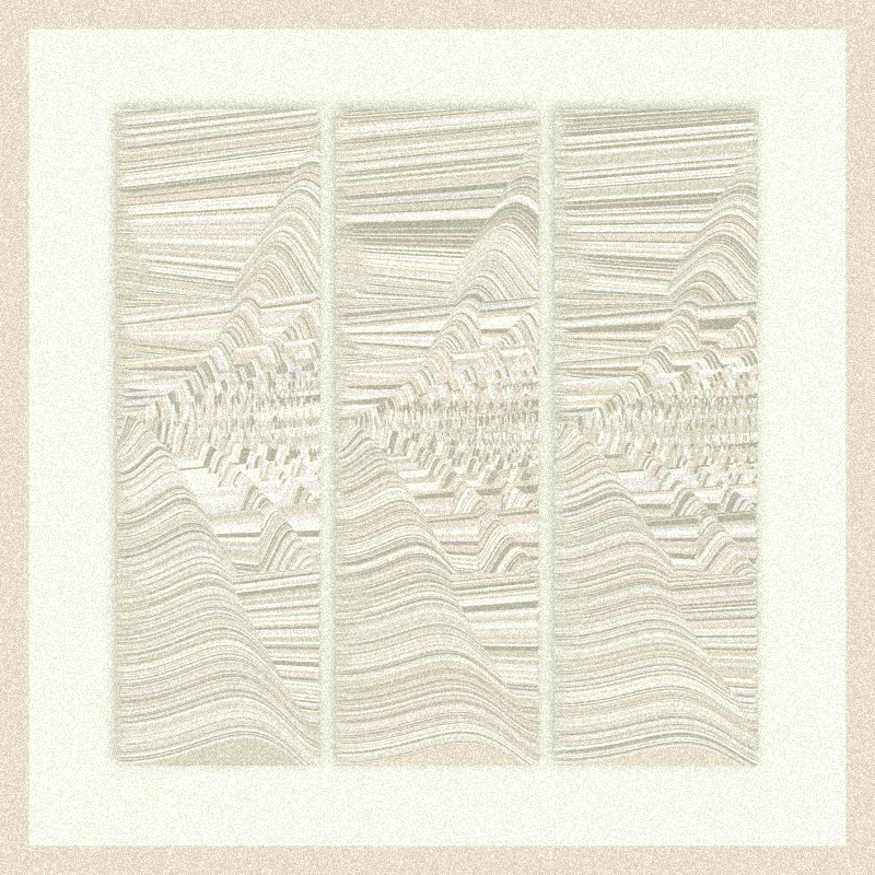 Lines & Turbulence #33 static NFT preview