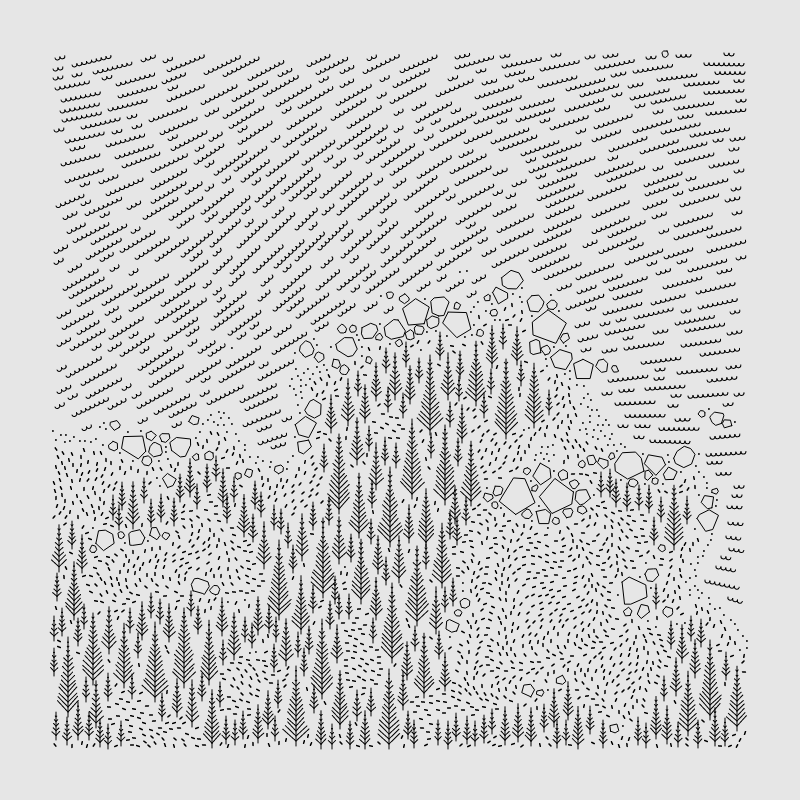 Sierras #81 static NFT preview