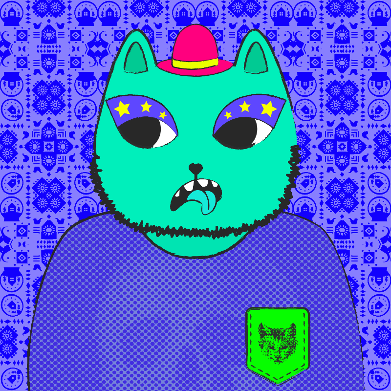 hash cats – genesis #128 static token preview