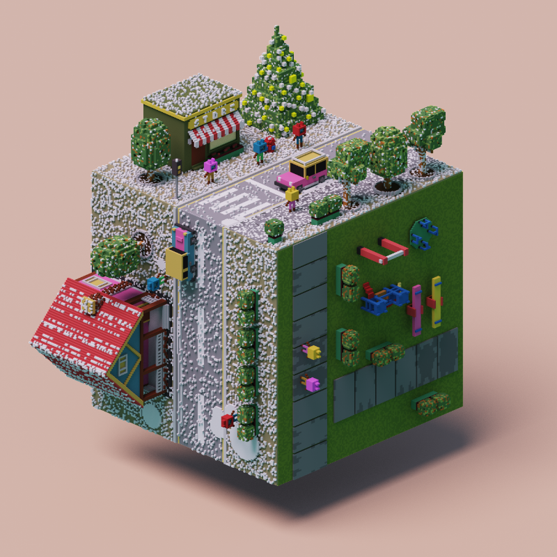 Isometreecity #38 static NFT preview