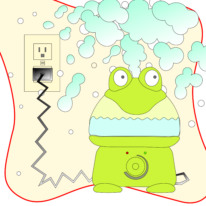 Frog Humidifier #3 static token preview