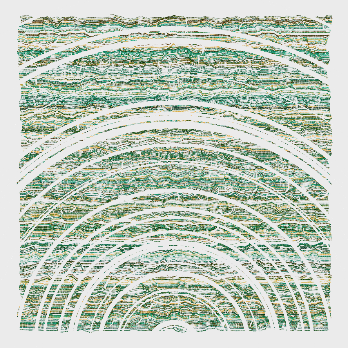 Sedimentarias: Algorithmic Study #55 static NFT preview
