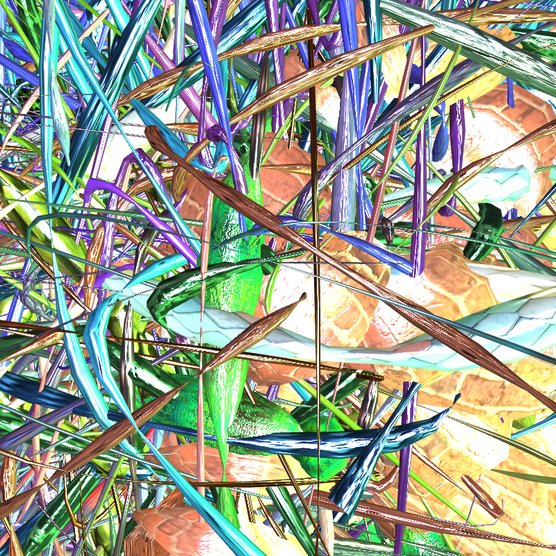 Prismatic Thickets #279 static NFT preview