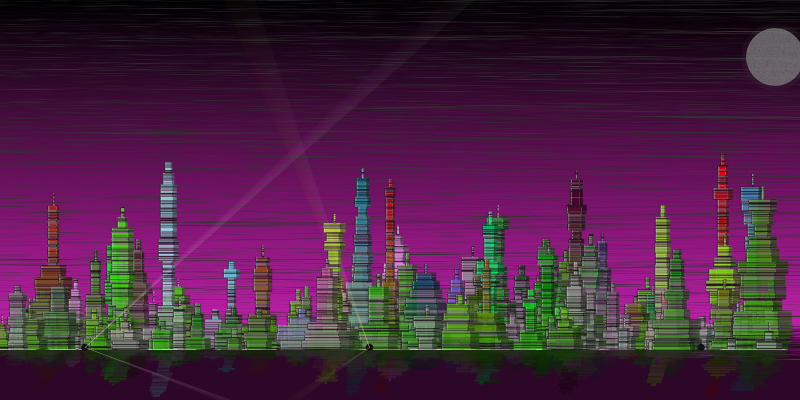 Fictional Cityscapes #106 static token preview
