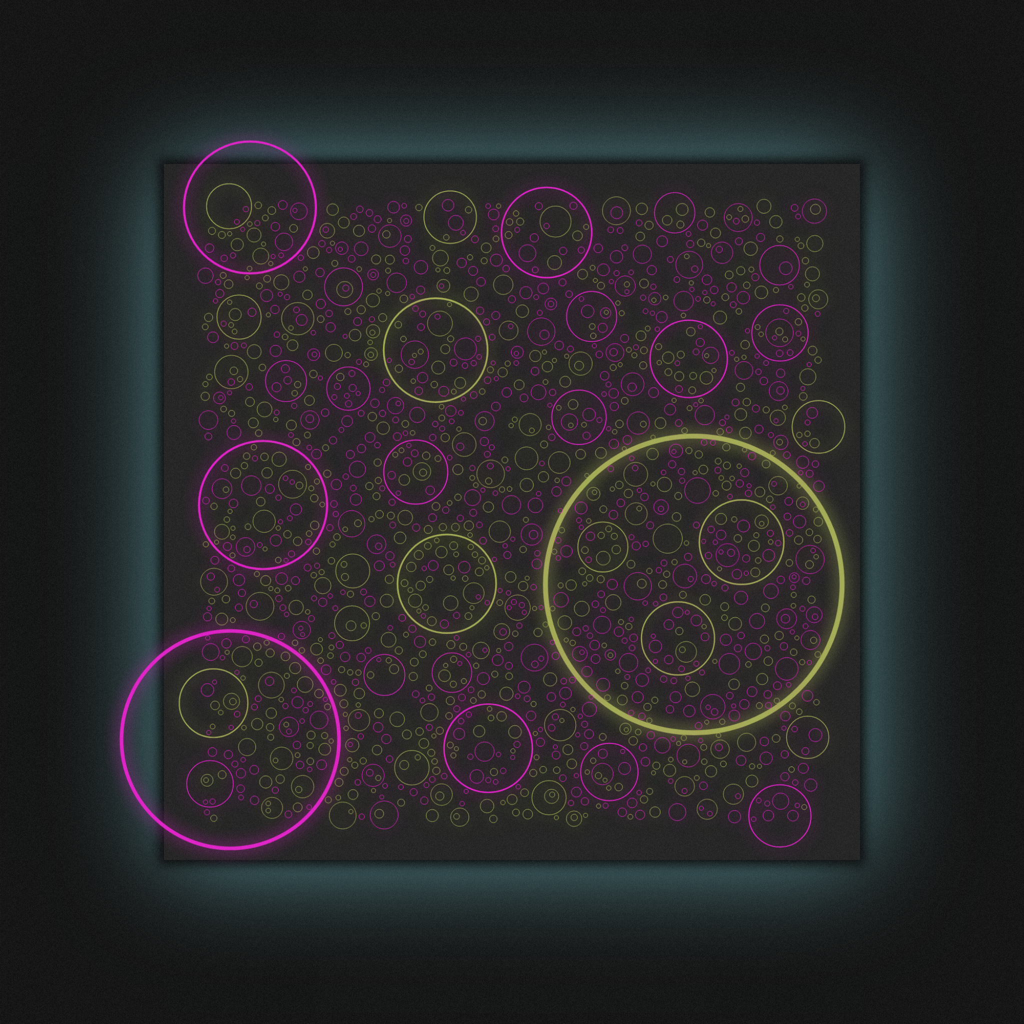 Nevercolliding Circles #30 static token preview