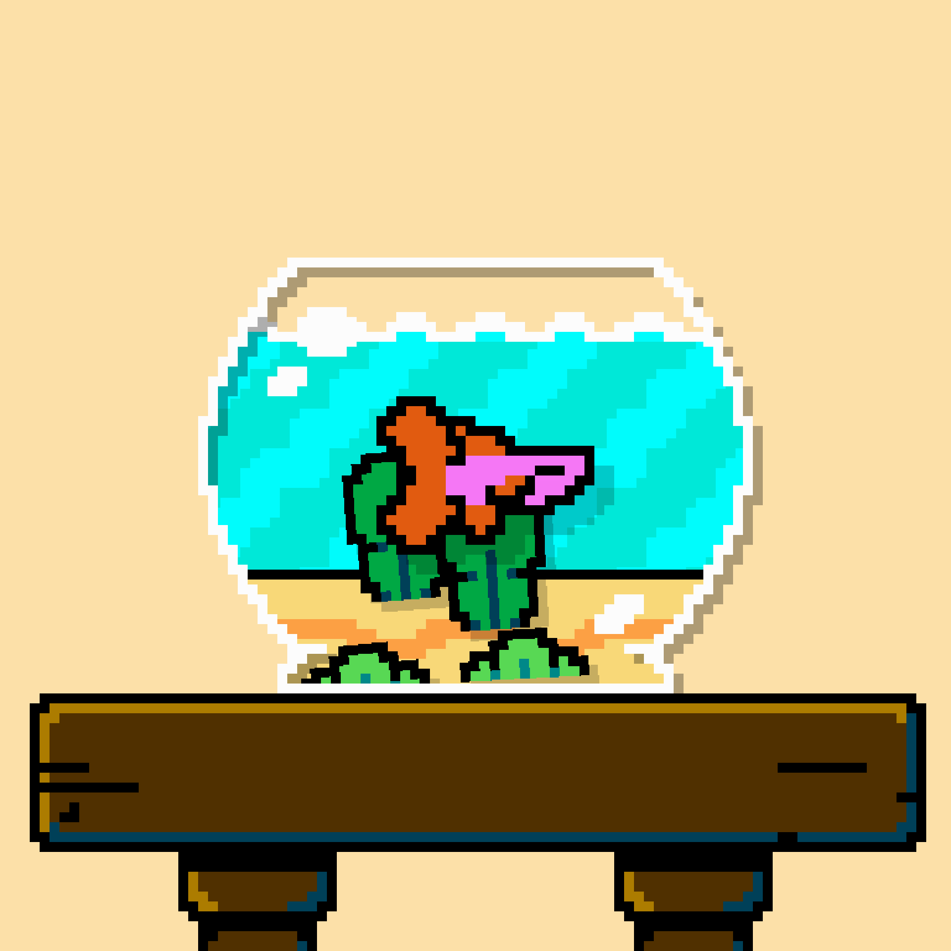 betta fish #351 static token preview