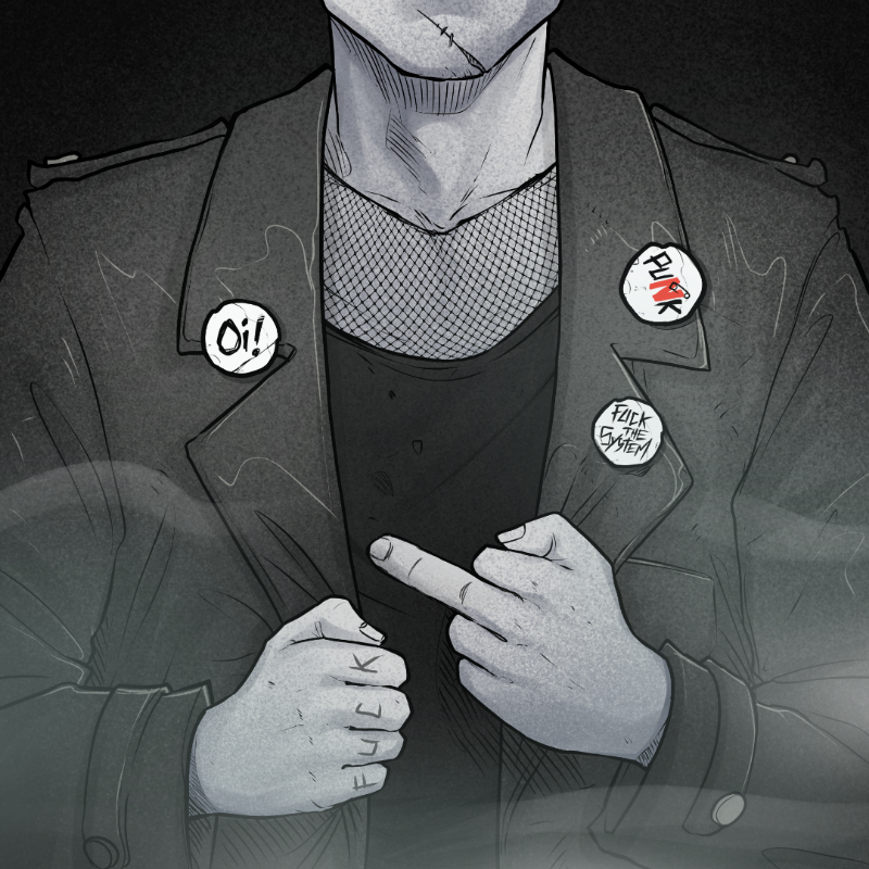 PUNX NOT DEAD #367 static token preview