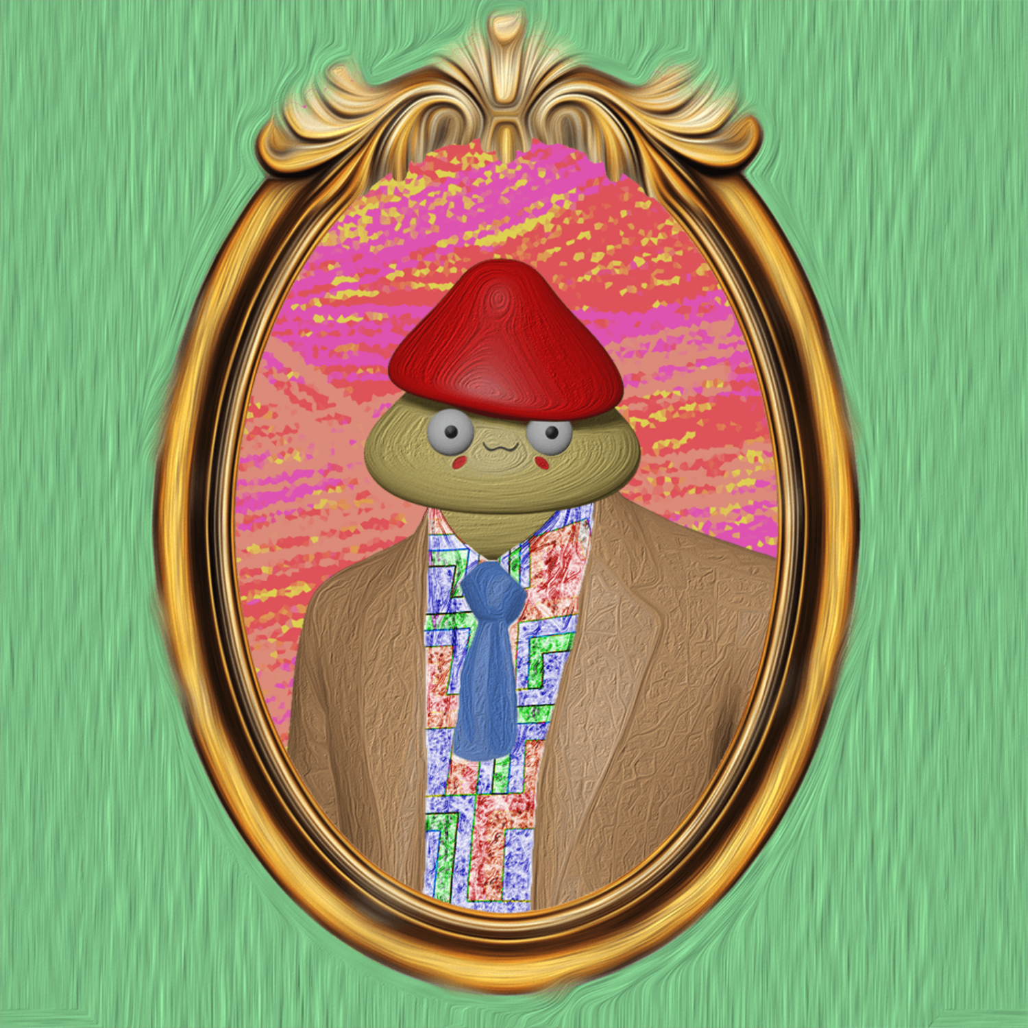 Portrait Bois #57 static NFT preview