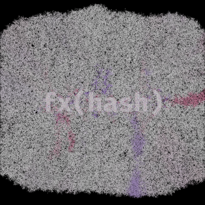 FXHASH Generative Logo #455 static token preview