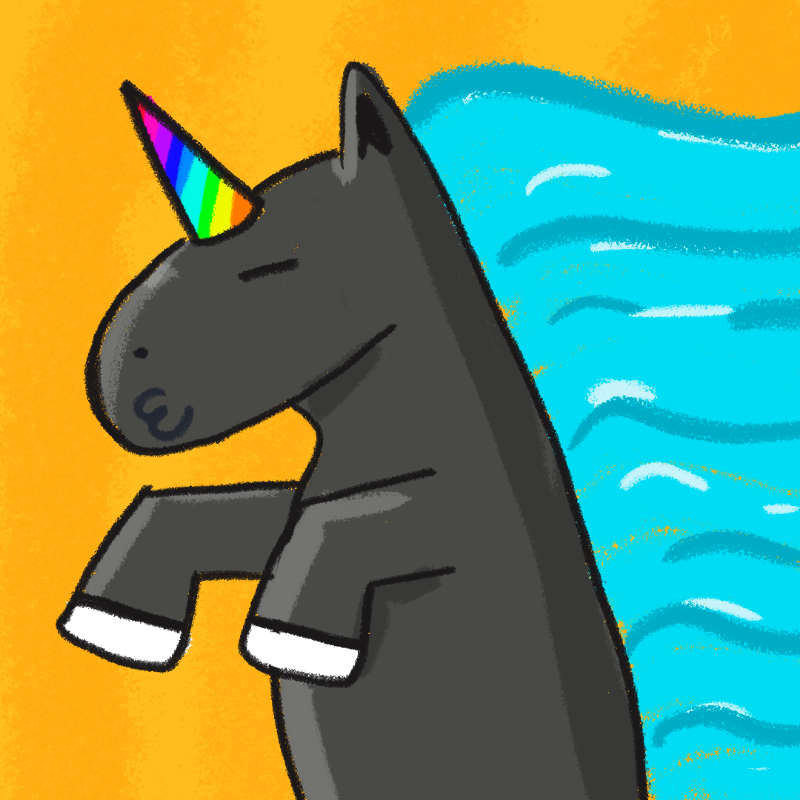 Peculiar unicornos #449 static token preview