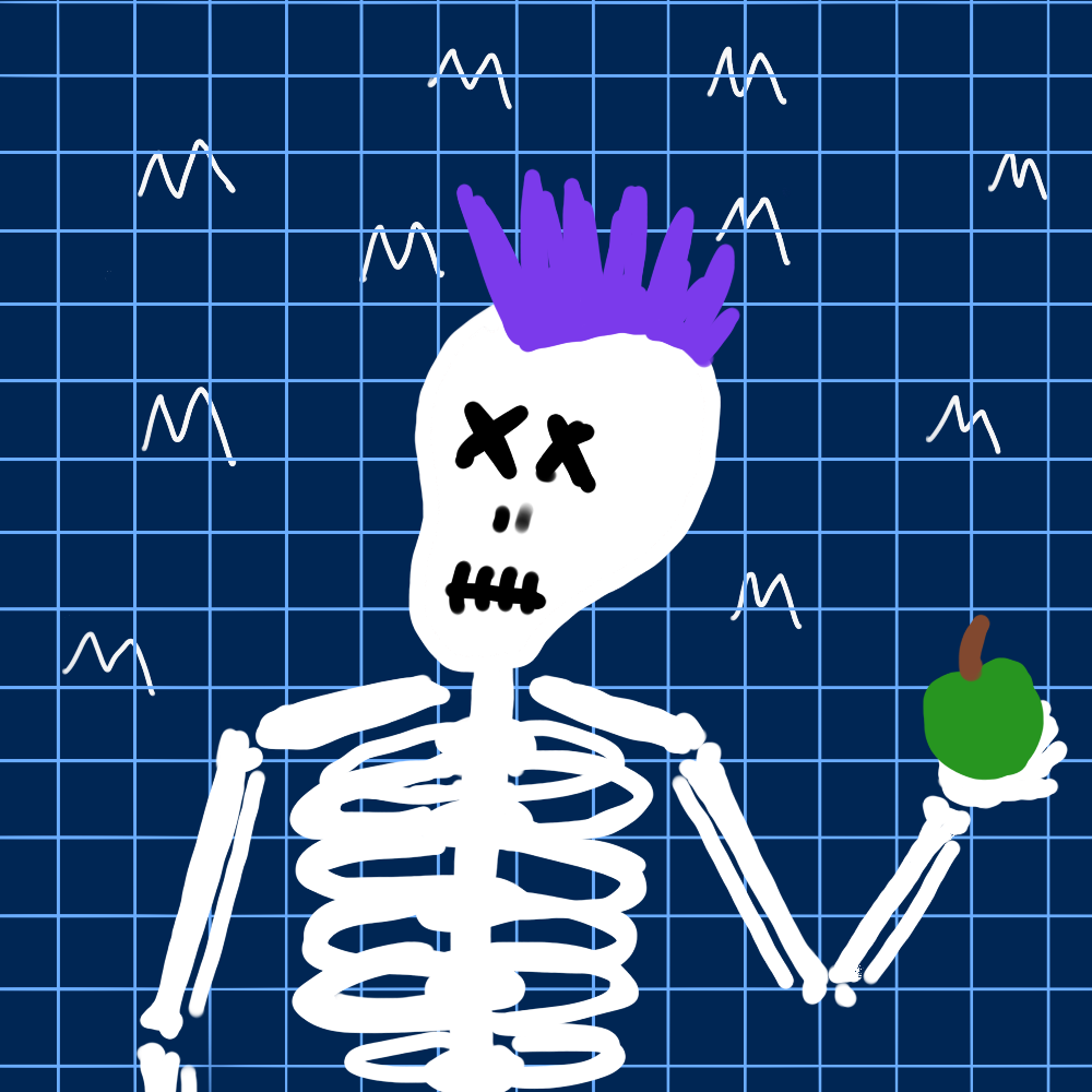 LOW EFFORT SKULLETTI #259 static NFT preview