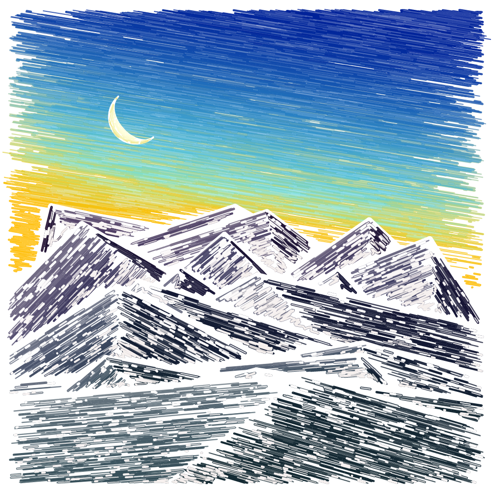 Mount Doodle #73 static token preview