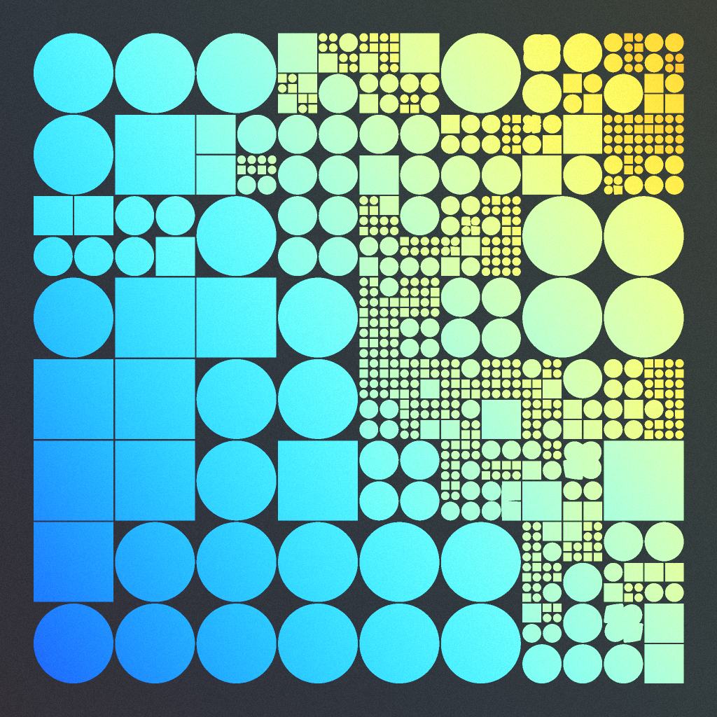 Grid Subdivision I #229 static NFT preview