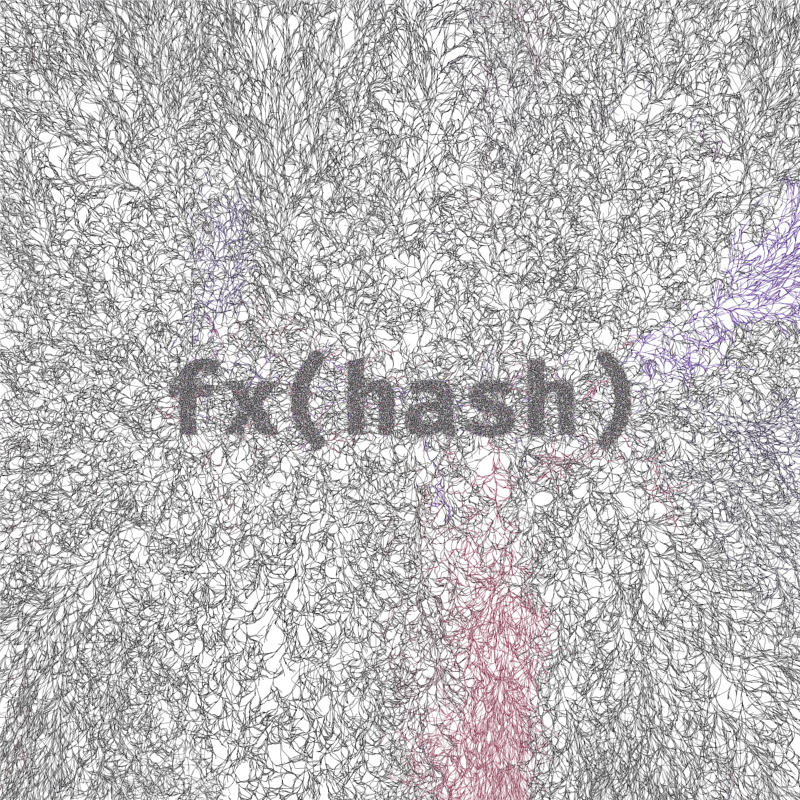 FXHASH Generative Logo #859 static token preview