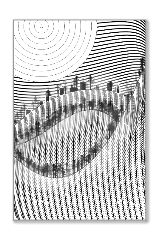 Harmonious Hill #38 static NFT preview