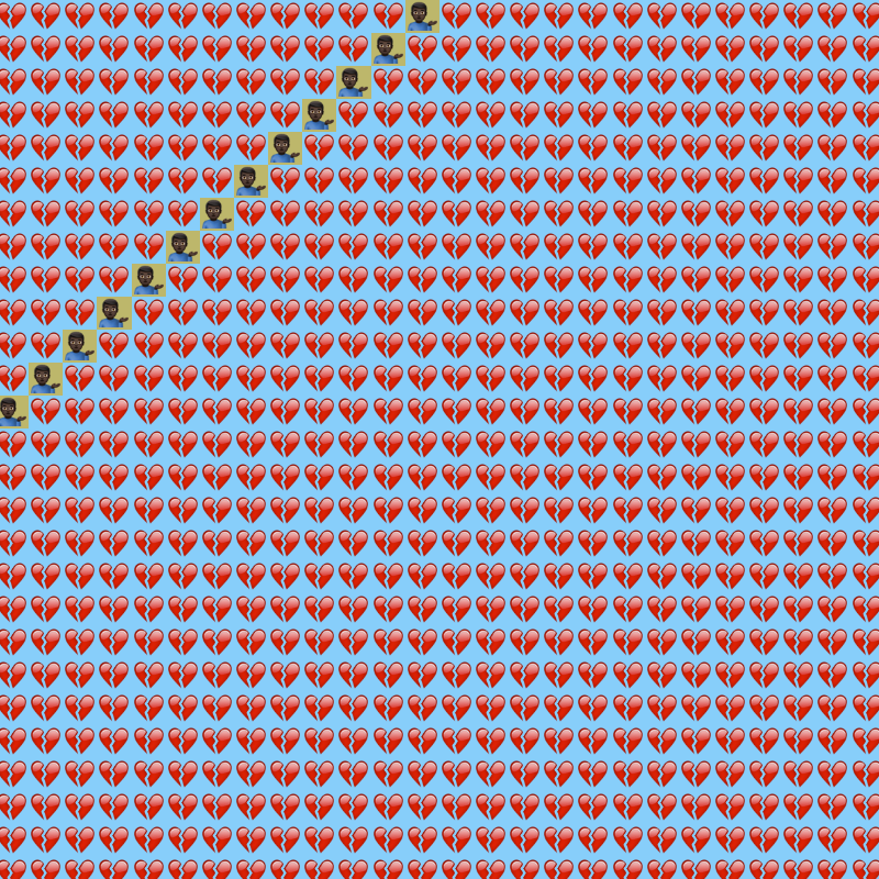 Elementary Cellular Emoji Automata #994 static token preview
