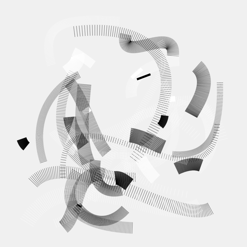 Abbreviated Curves #211 static NFT preview