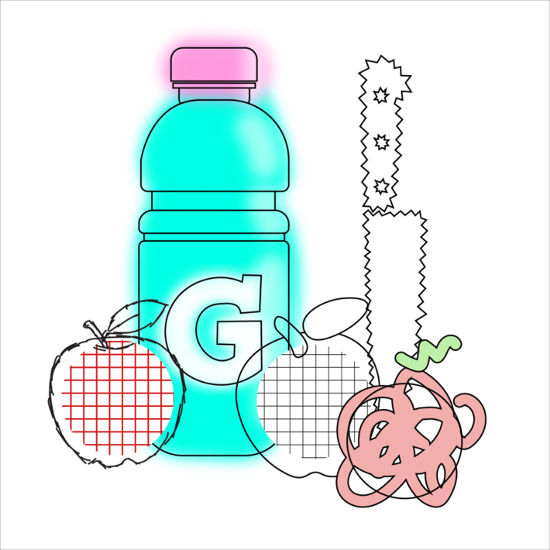 gatorade and apples #235 static NFT preview