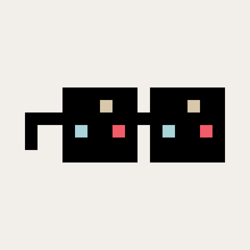 Coded Nouns Glasses #31 static token preview