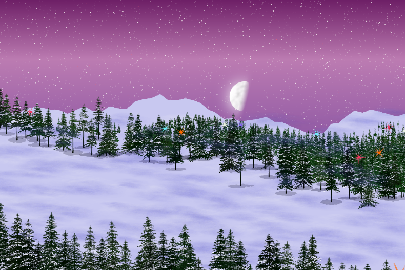Evergreen Lights #172 static token preview