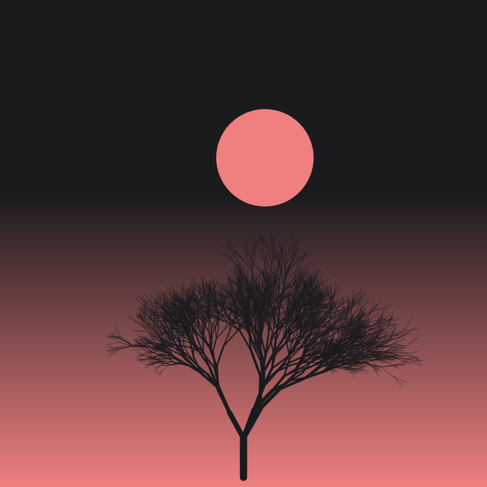 Sakura at night #33 static NFT preview