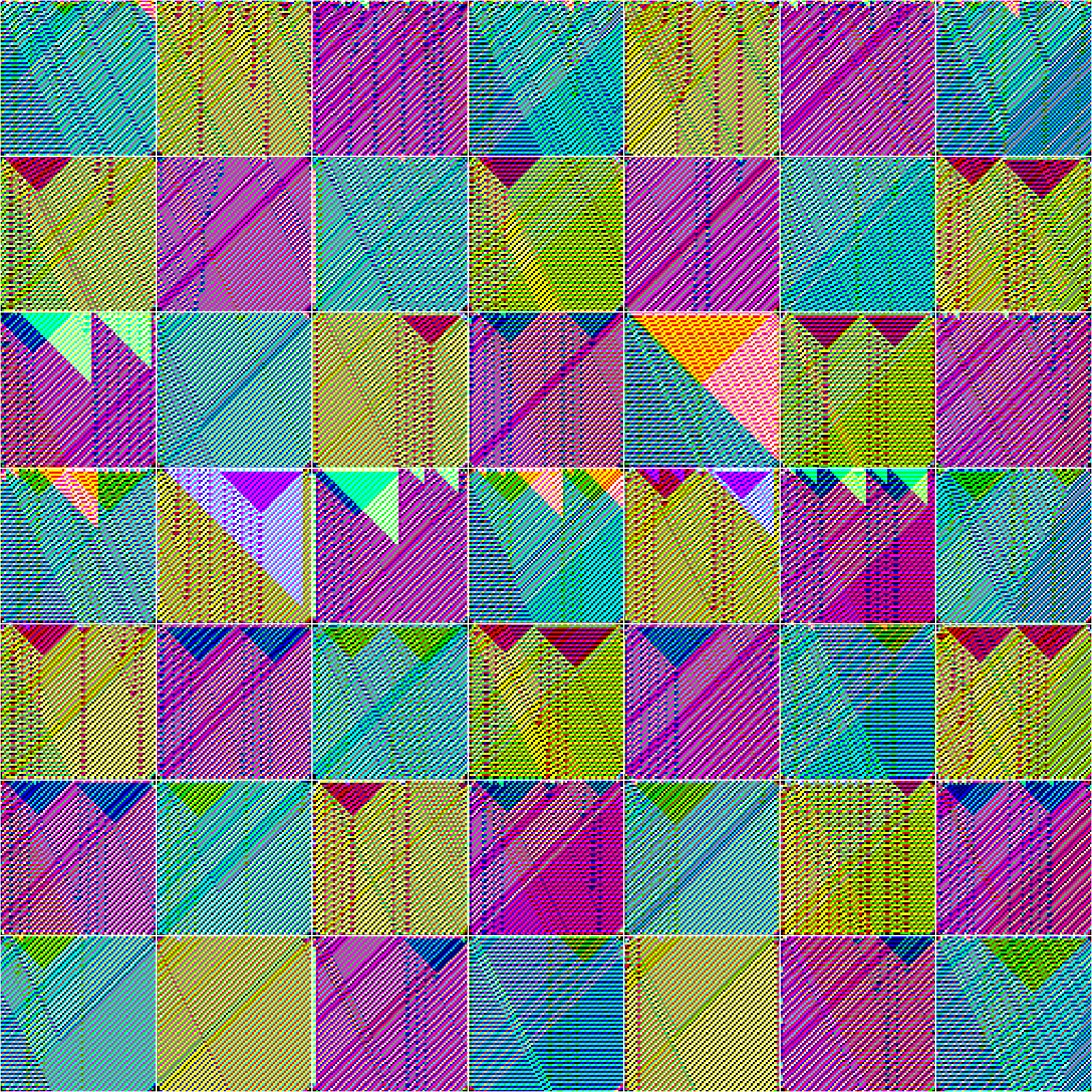 RULES (for Elementary Cellular Automata) #120 static token preview