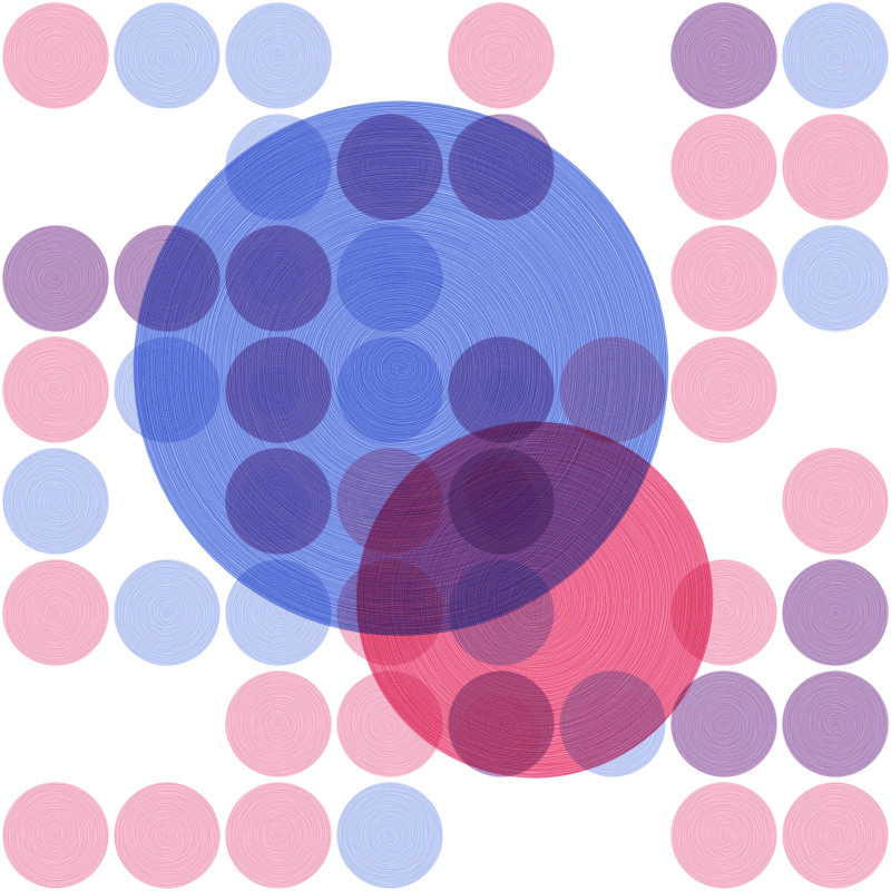 Brushed Circles #112 static token preview