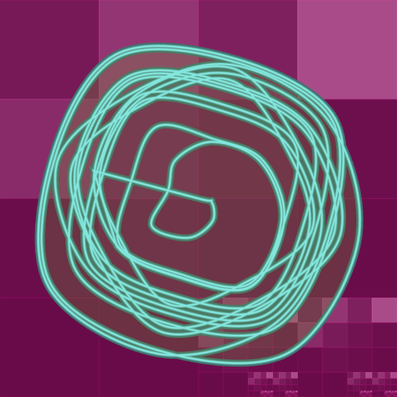 The cycle of Collatz #35 static NFT preview
