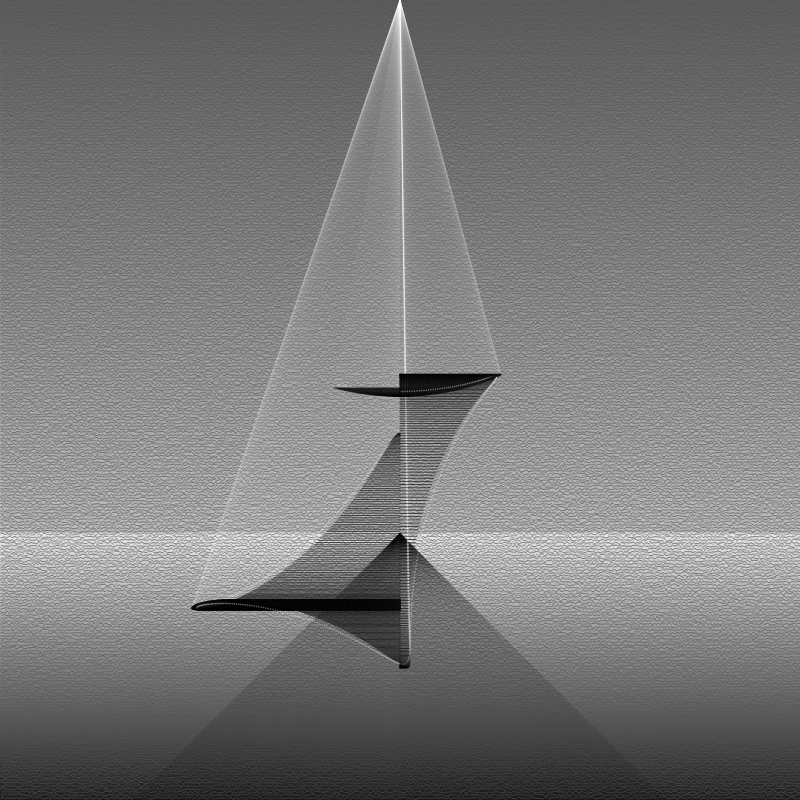Meditating Lines #121 static token preview