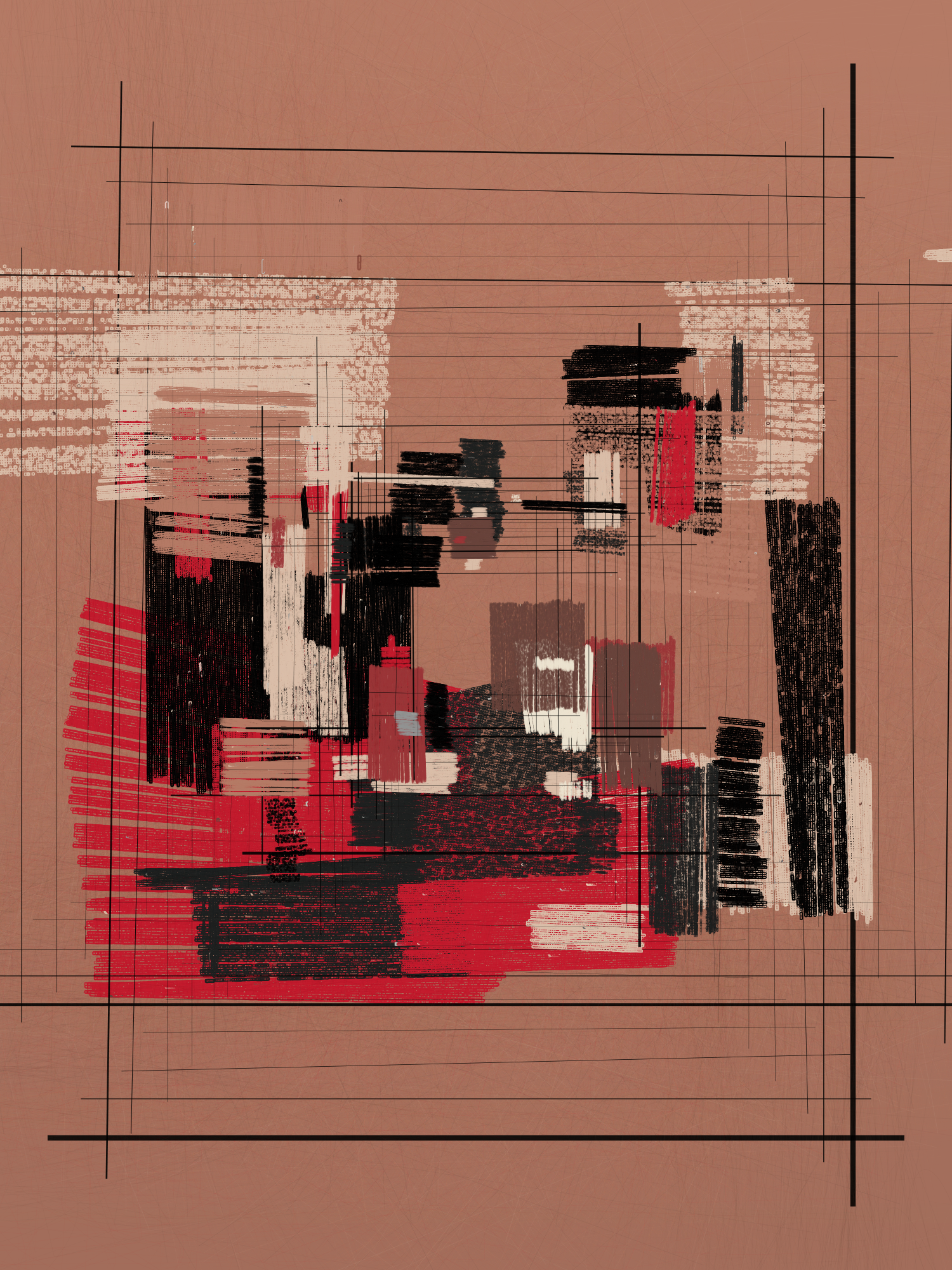 Generative Composition #396 static token preview