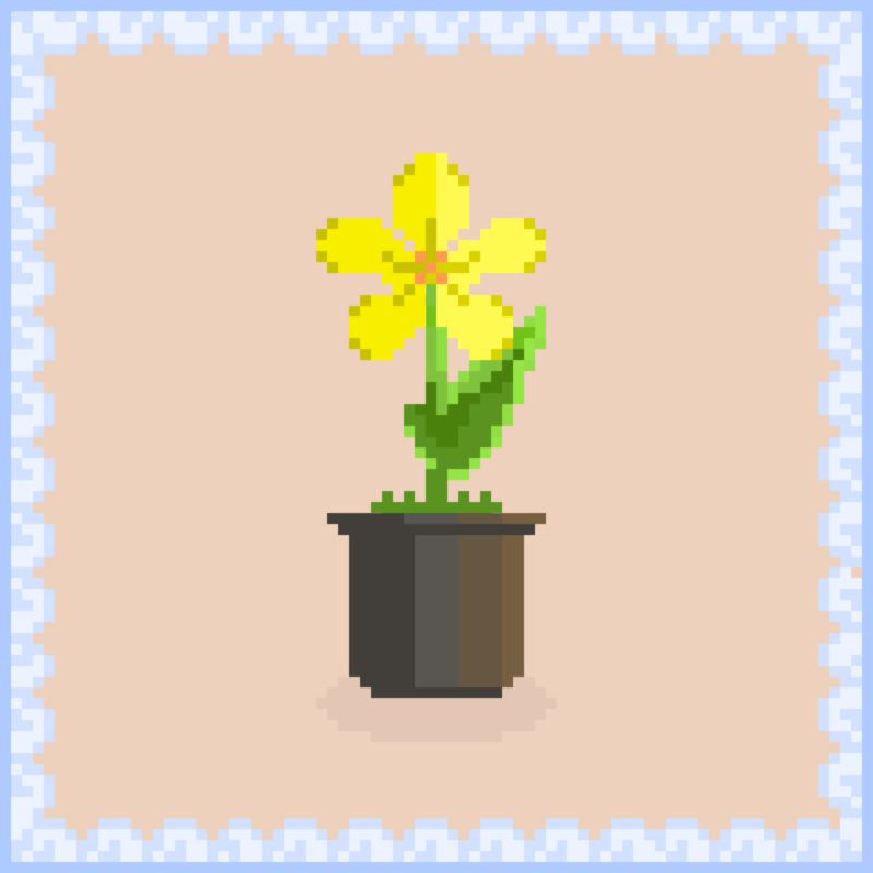 Nothing But Flowers #46 static token preview