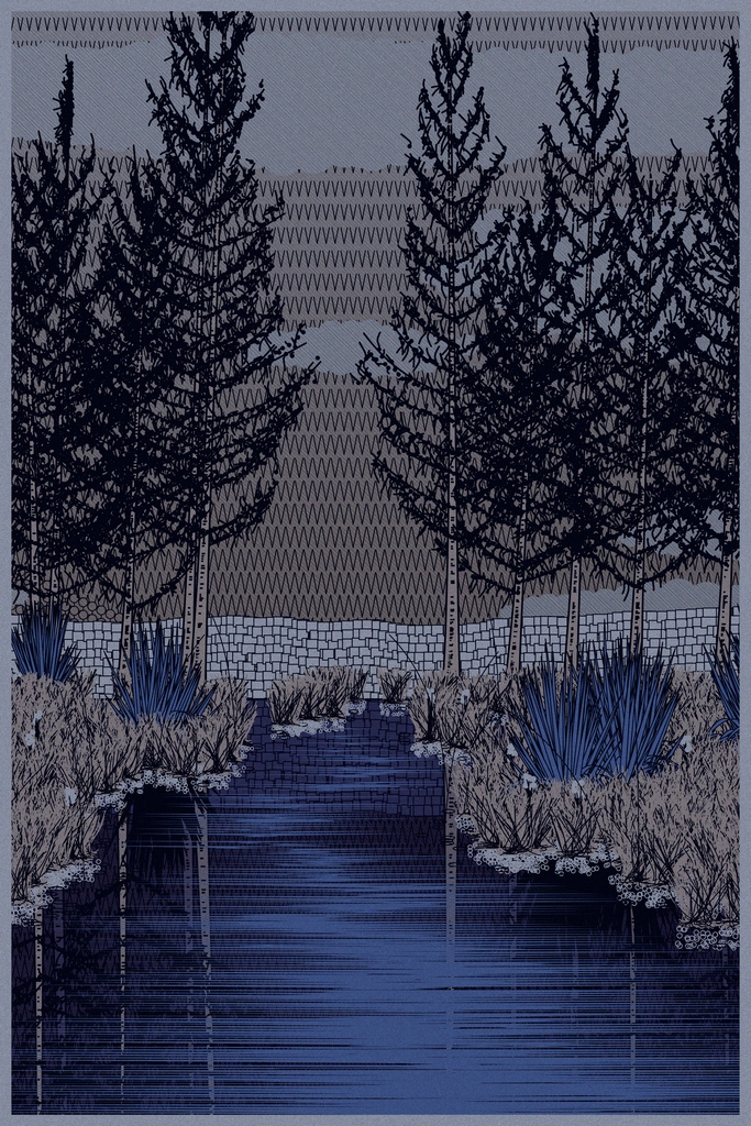 Riverscape #77 static NFT preview
