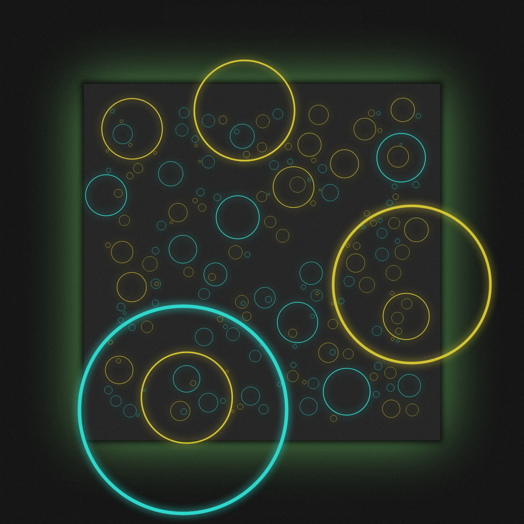Nevercolliding Circles #4 static token preview