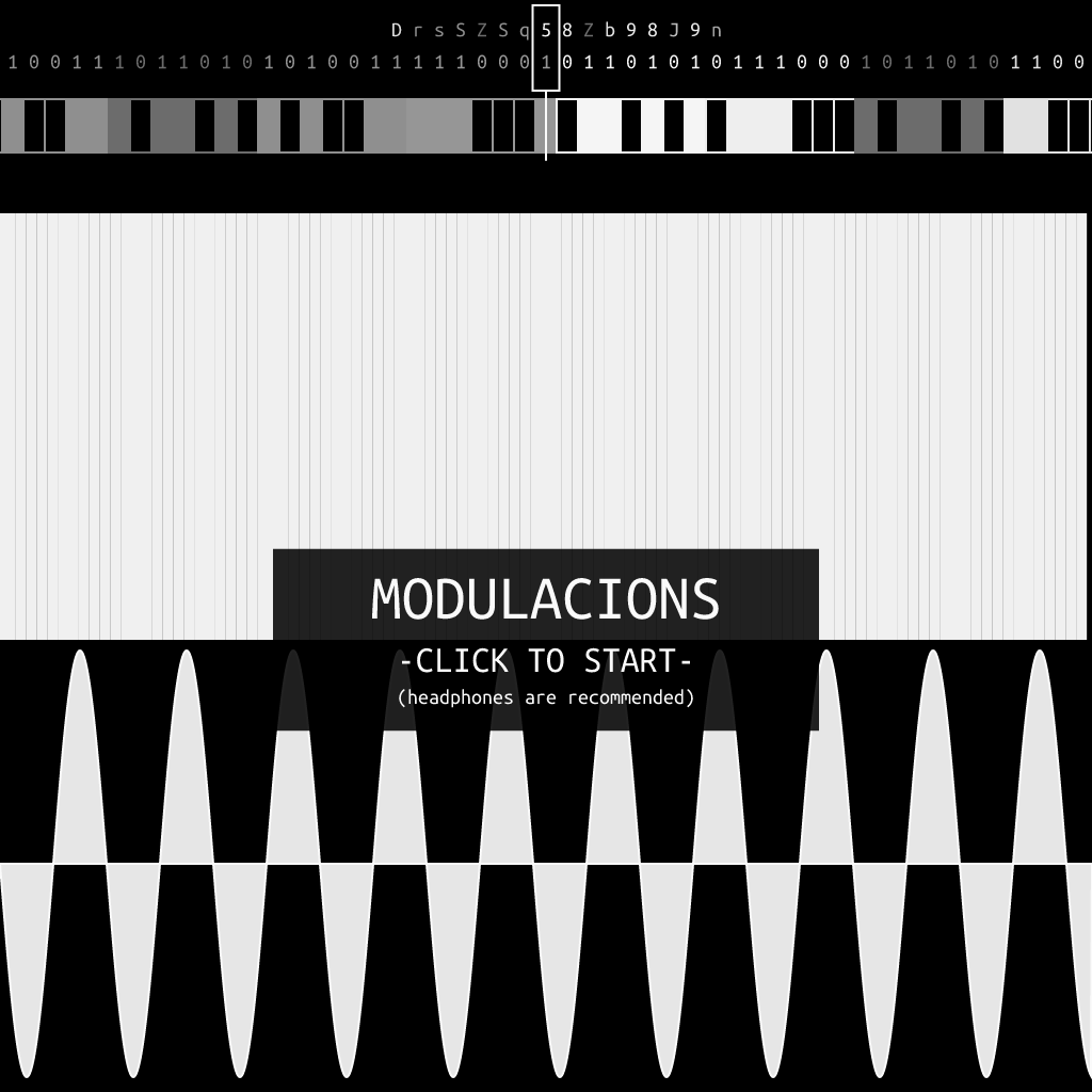 Modulacions (audio) #64 static NFT preview