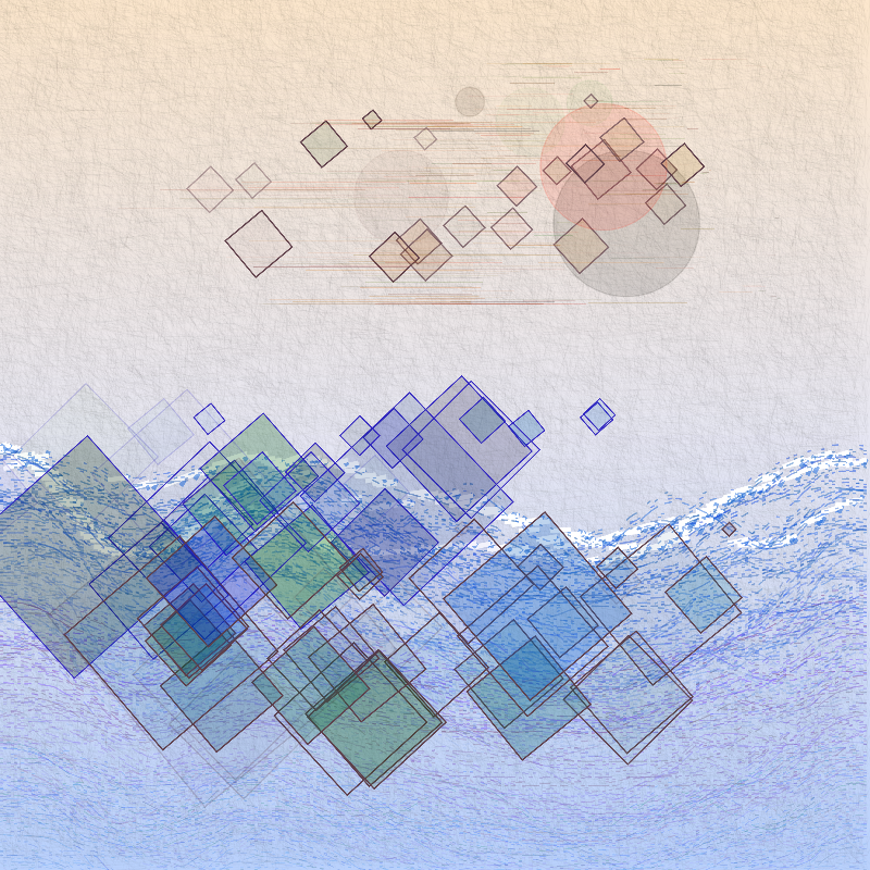 Icebergs #53 static NFT preview