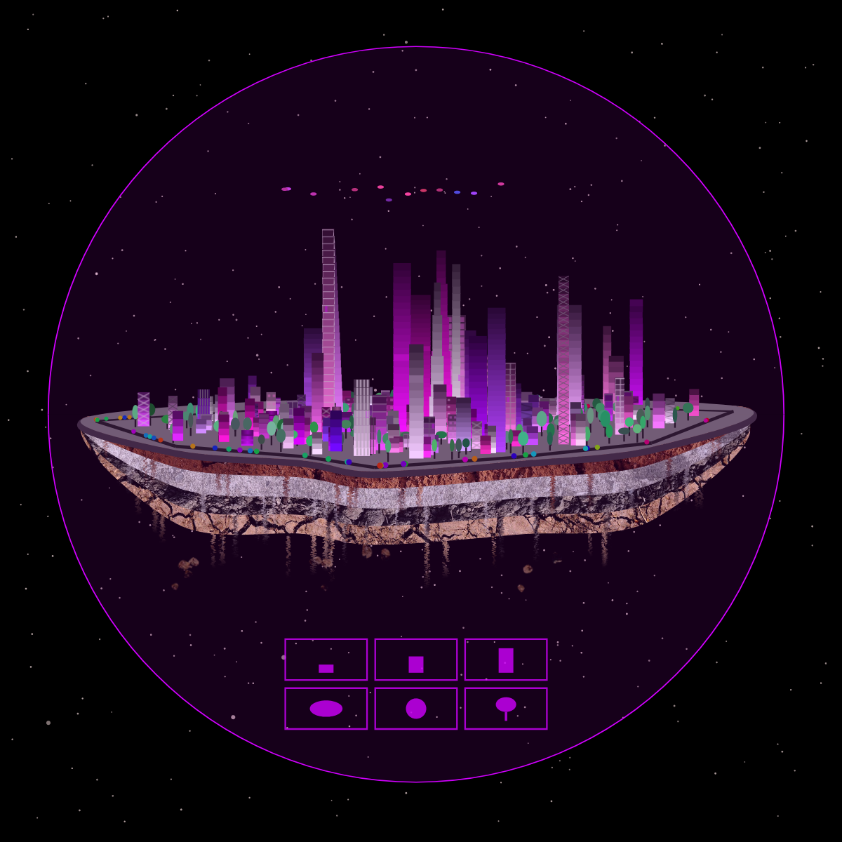 Fluidynamix - Cities #29 static token preview