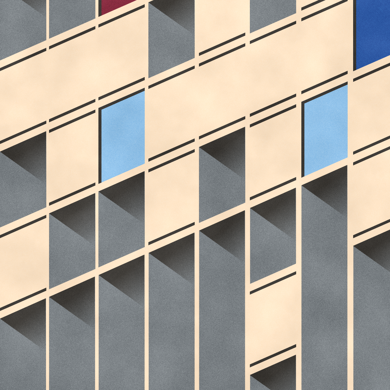 Cité radieuse #69 static NFT preview