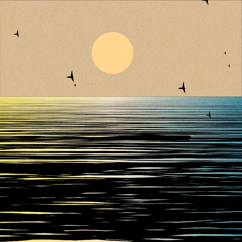 Coastal Waves #48 static NFT preview